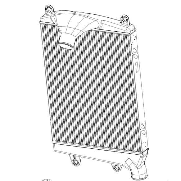 Aftercooler 267-9444 2679444 for CAT D11,C32 Bulldozer