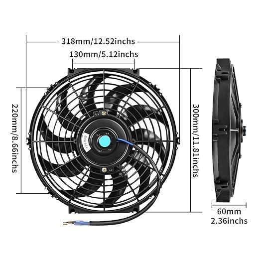 Cooling Fan Reversible 127-0360/1479660 for Caterpillar 320B