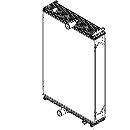 WATER RADIATOR ASSEMBLY 398-3232 3983232 for CAT 966L Loader