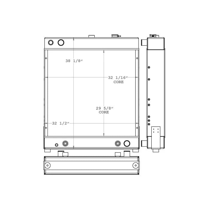 Radiator 66-4778 / 113-3636 for Caterpillar 928G Loader