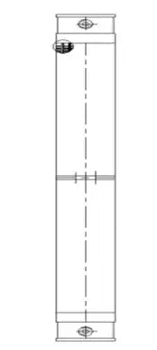 Hydraulic Oil Cooler 4P0854 for CAT D6H, D6HXL Tractors