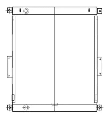 Heat Exchanger Oil Cooler 164-3599 1643599 for CAT E318B