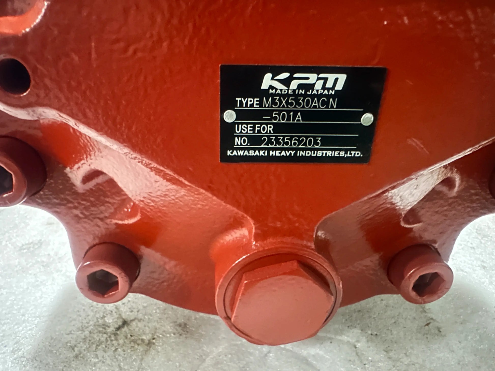 Kawasaki Plunger Pump M3X800ACN-005A - OEM