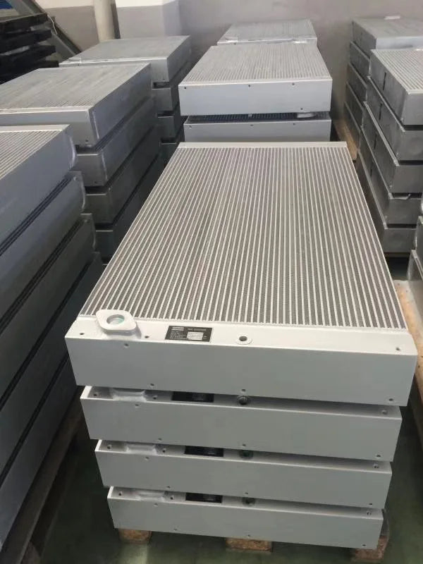 Atlas Air Compressor Aluminum Oil Cooler Radiator 1613836402