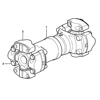 VOE15013306 - Propeller Shaft for Volvo Articulated Haulers