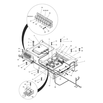 DOOSAN Excavator ECU 543-00055A Computer Board | Imara Engineering Supplies