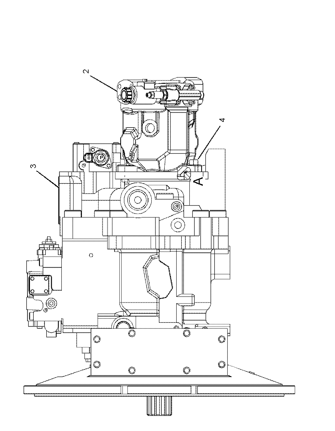 Hydraulic Pump 283-6116 2836116 for CAT 330D Excavator