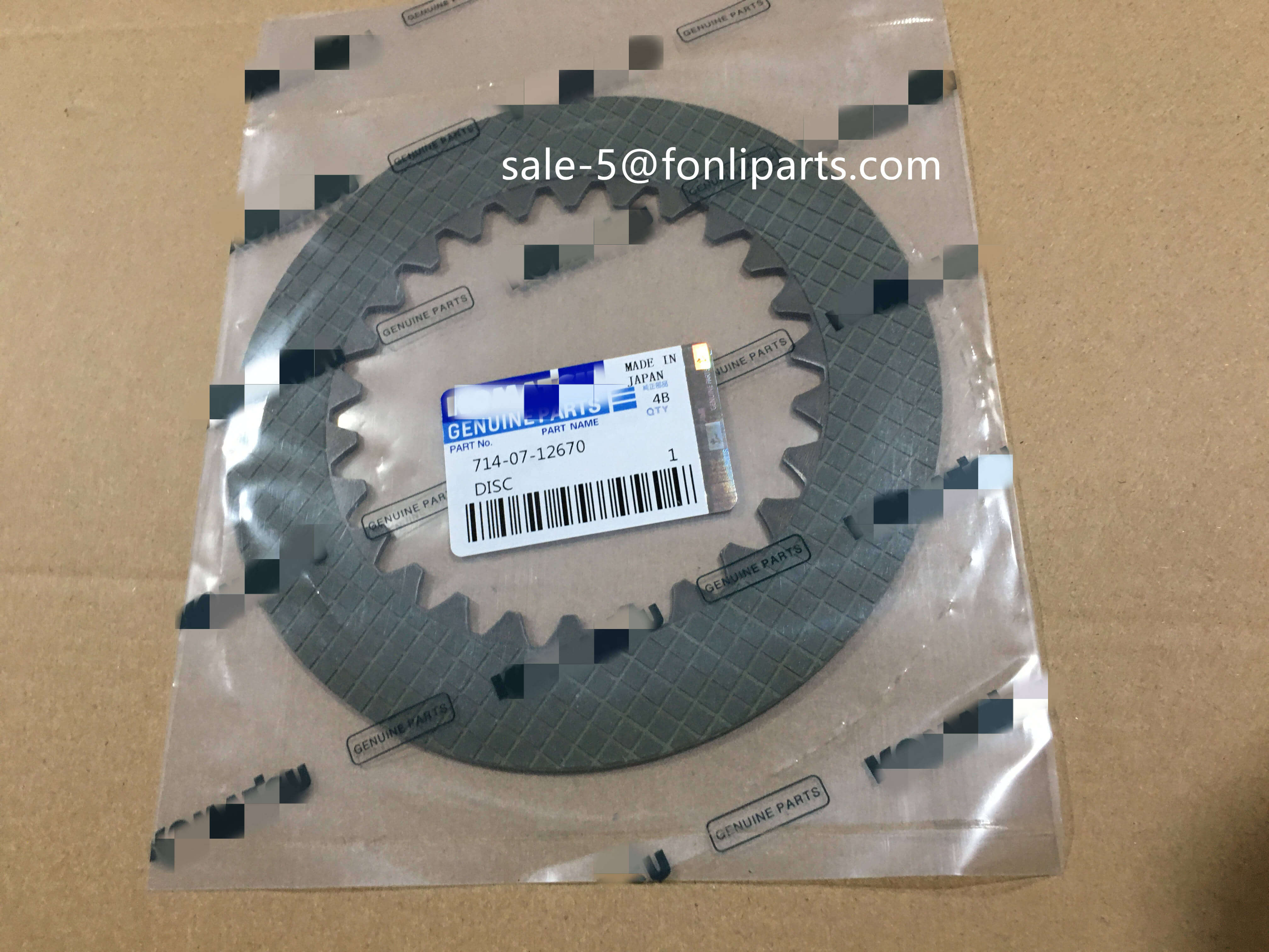 Friction Disc 714-07-12670 714-07-19720 Wheel Loader WA420-3