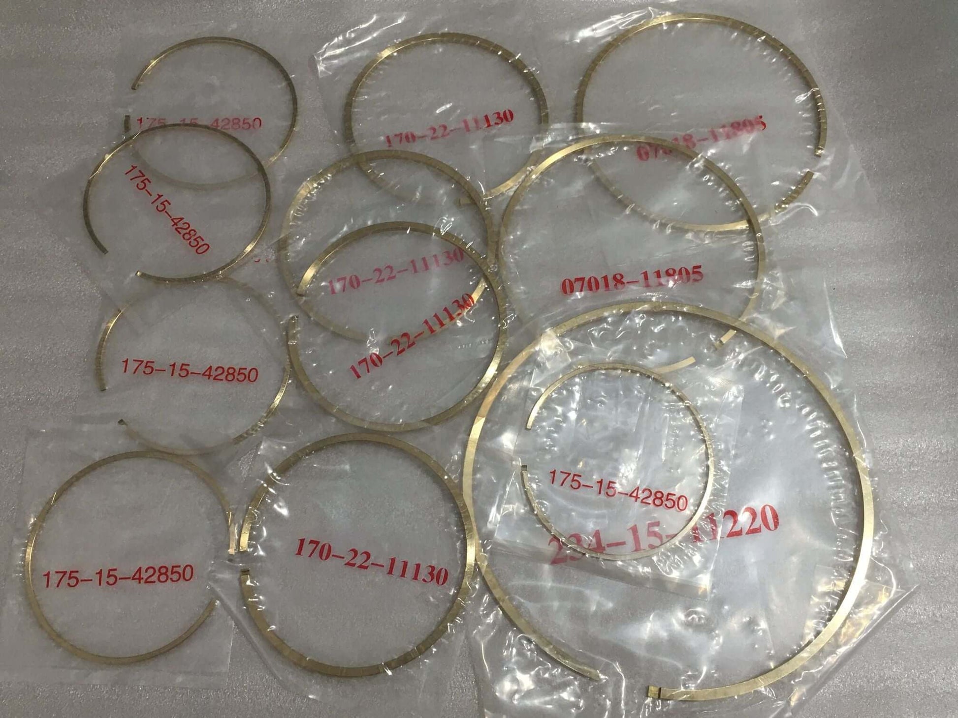 Transmission Ring Seal 07018-21606 07018-21205 07018-02455