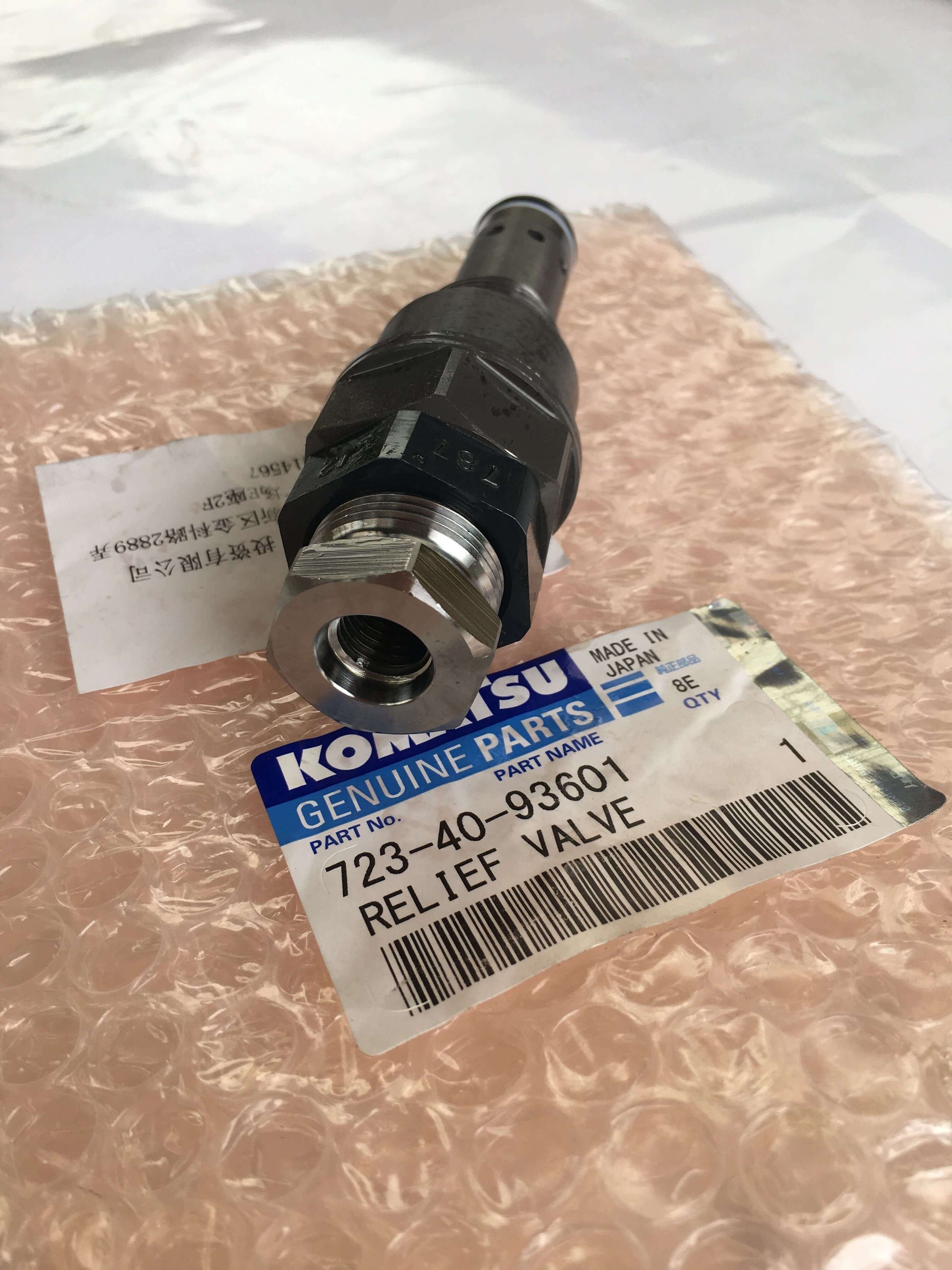 Relief Valve 723-40-93600 for Komatsu PC200-8