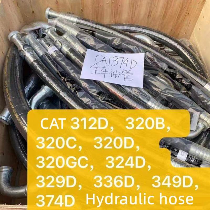 Hydraulic Hose Set for Caterpillar E315C – Hydraulic System