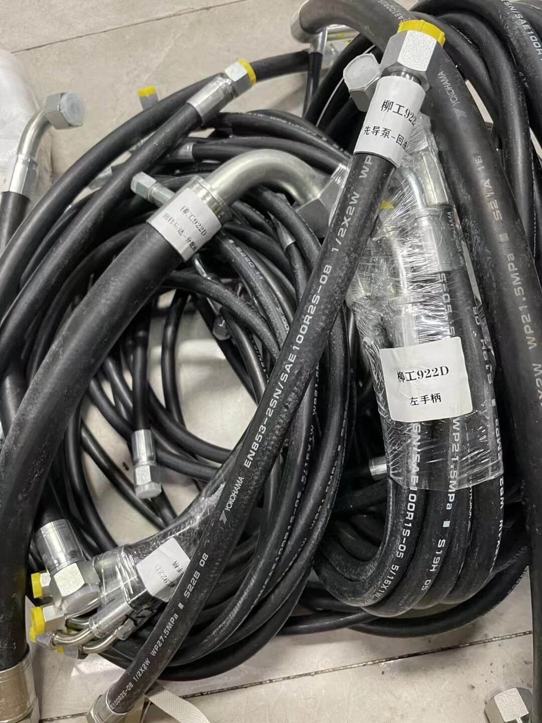 Hydraulic Hose Set for Caterpillar E315C – Hydraulic System