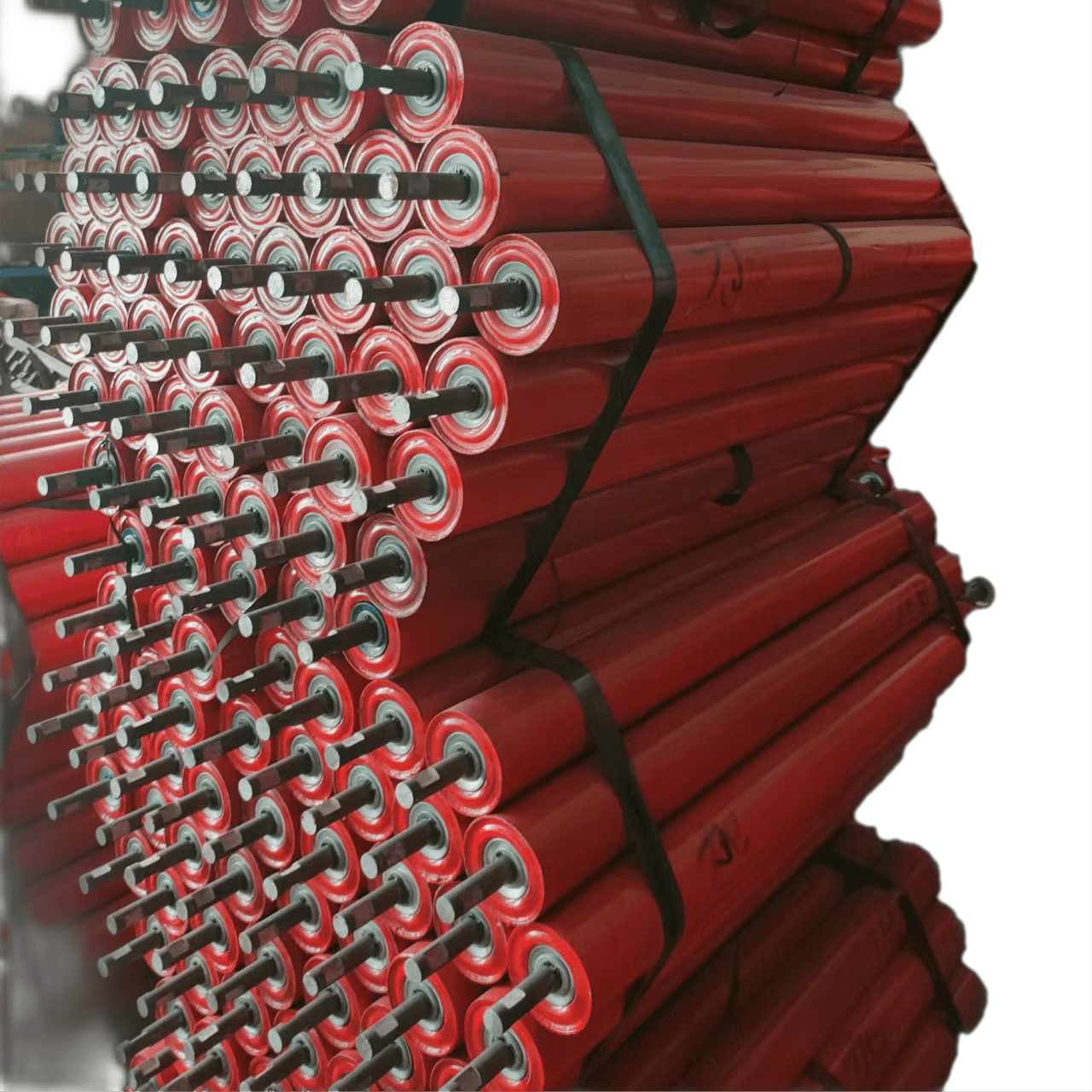 Extended Shaft Idler Roller for Coal Mine Conveyor