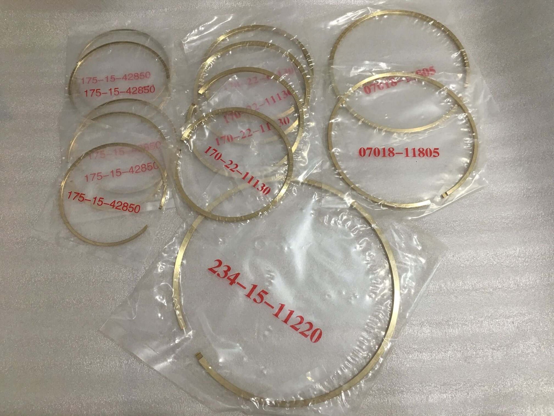 Transmission Ring Seal 07018-21606 07018-21205 07018-02455