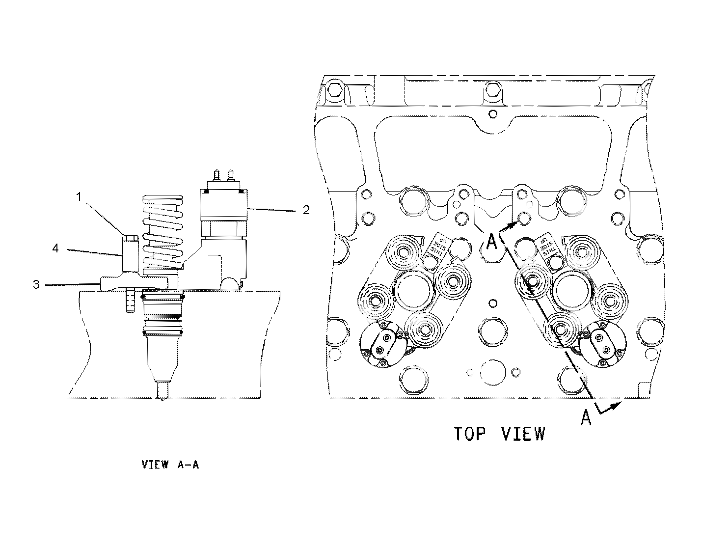 Diesel Engine Fuel Injector 212-3468 for Cat C12 Engine