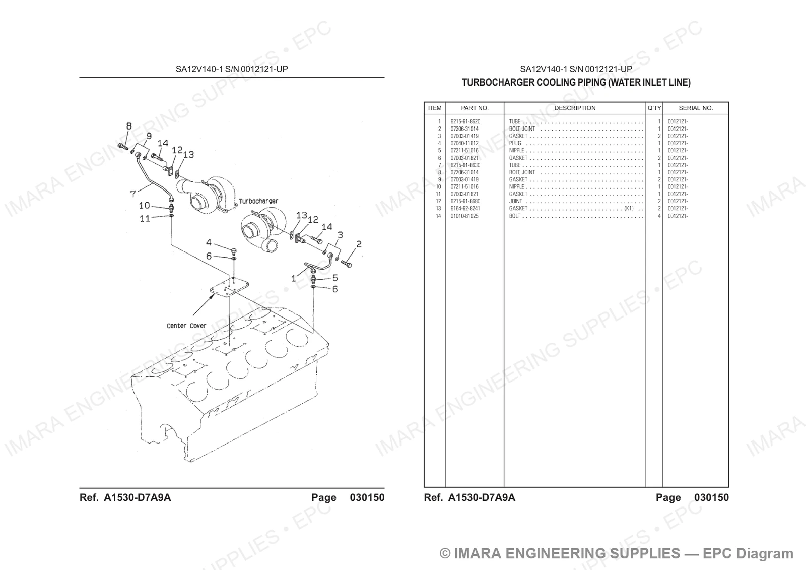 Komatsu HD785-5 Parts Diagram