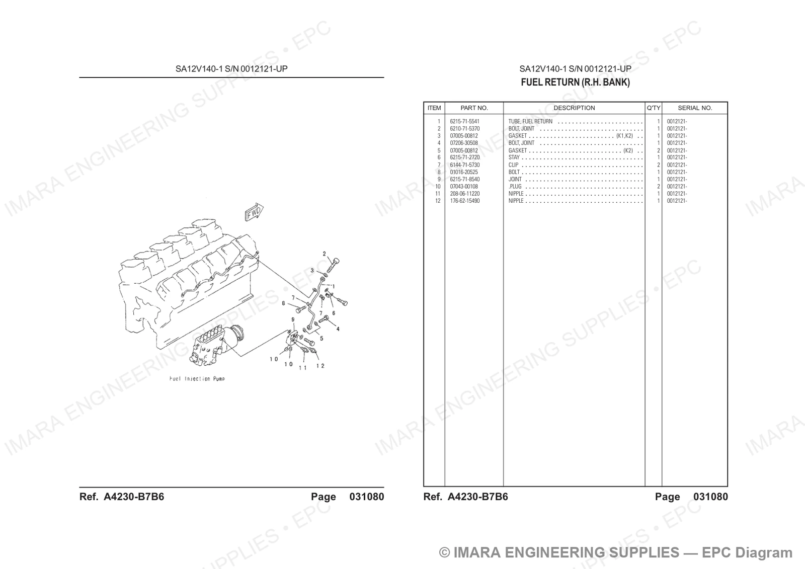 Komatsu HD785-5 Parts Diagram