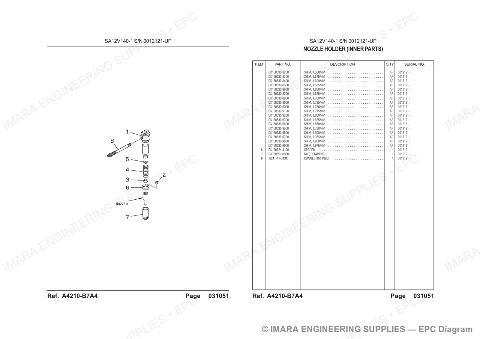 Komatsu HD785-5 Parts Diagram