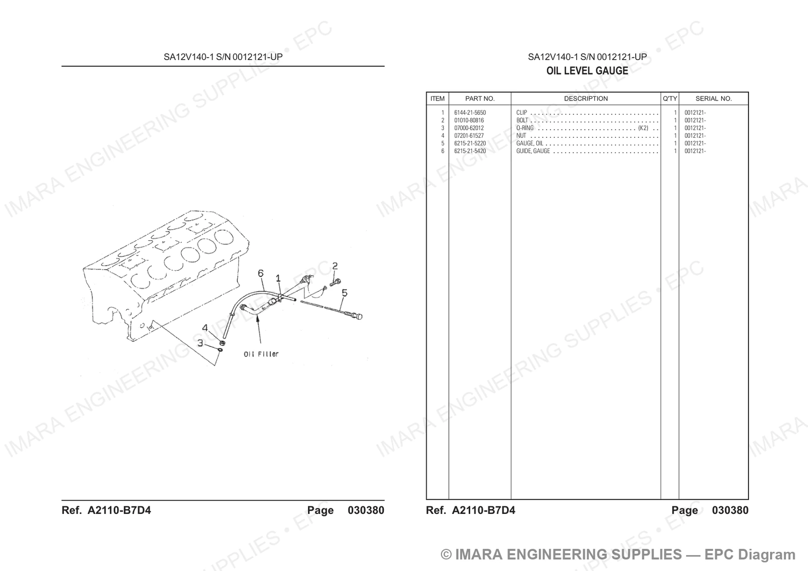 Komatsu HD785-5 Parts Diagram
