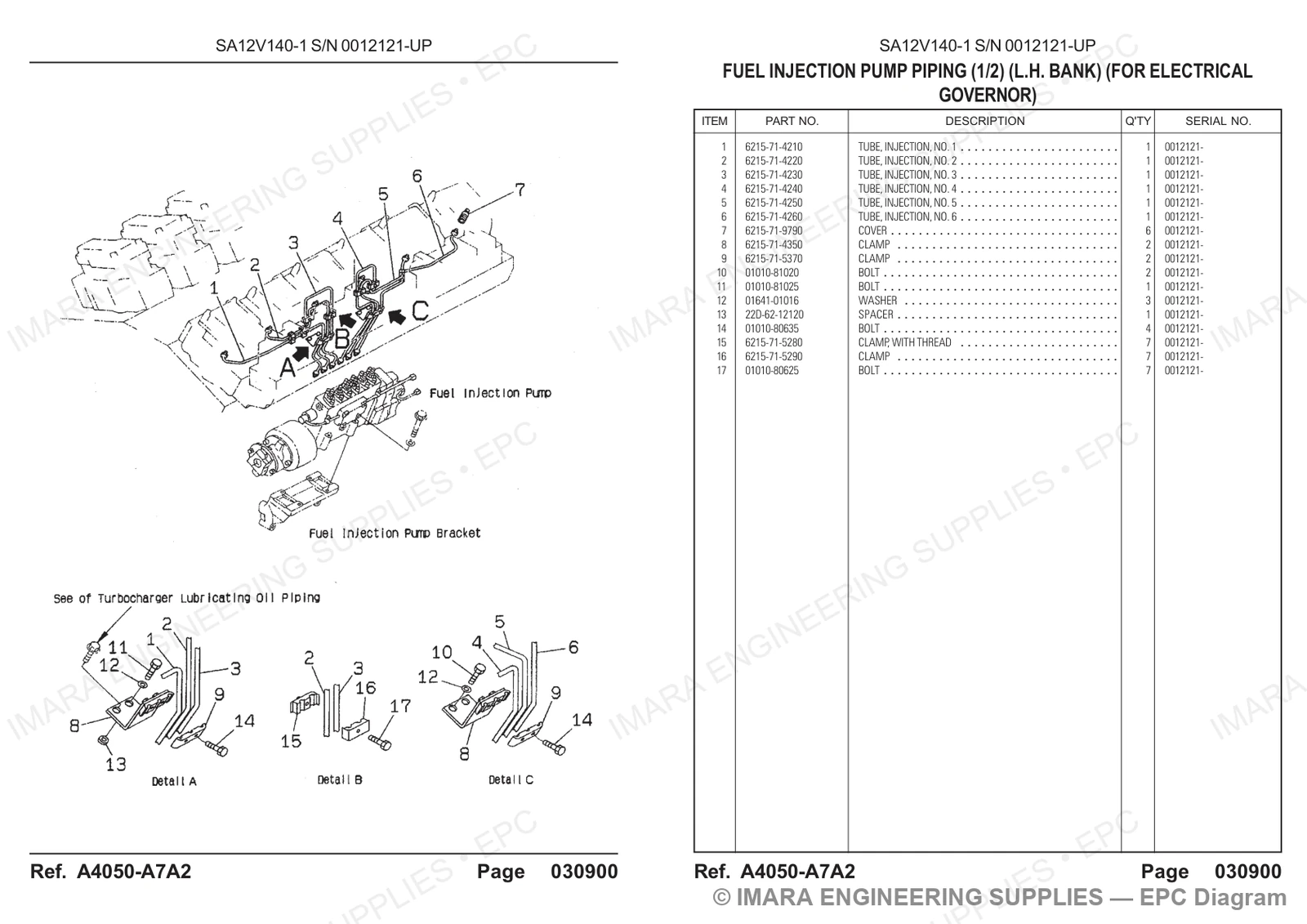 Komatsu HD785-5 Parts Diagram