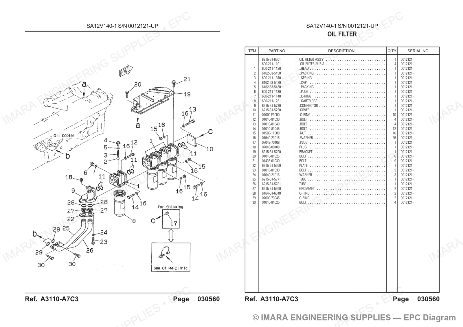 Komatsu HD785-5 Parts Diagram