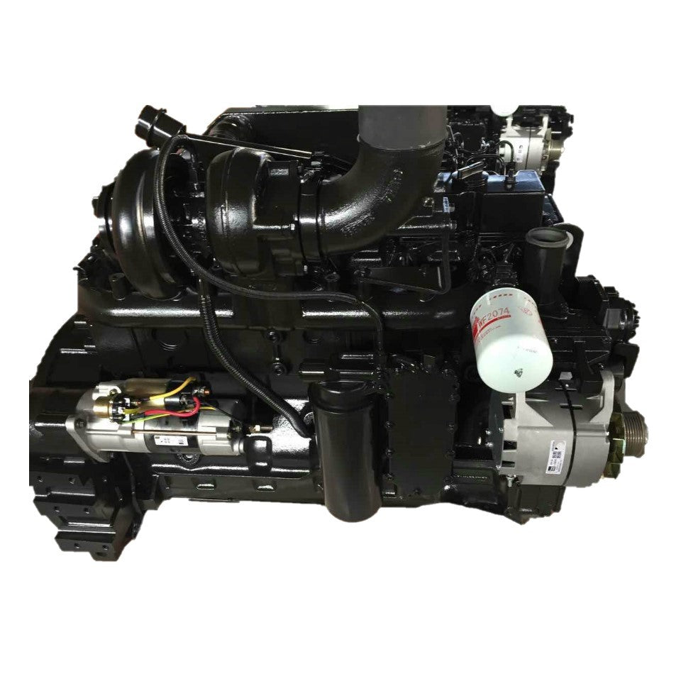 Complete excavator engine assemblies for replacement and rebuilds