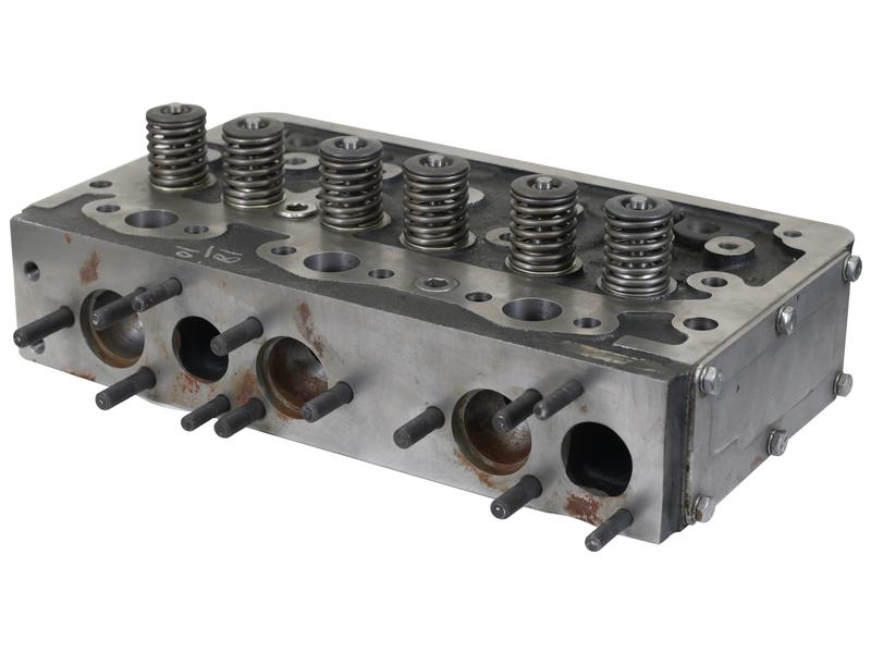 Excavator cylinder heads for diesel engines