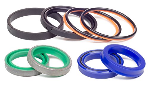 Hydraulic cylinder seal kit for maintenance and rebuild applications