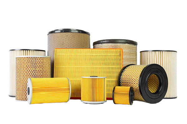 Engine air filter for protecting internal components from debris