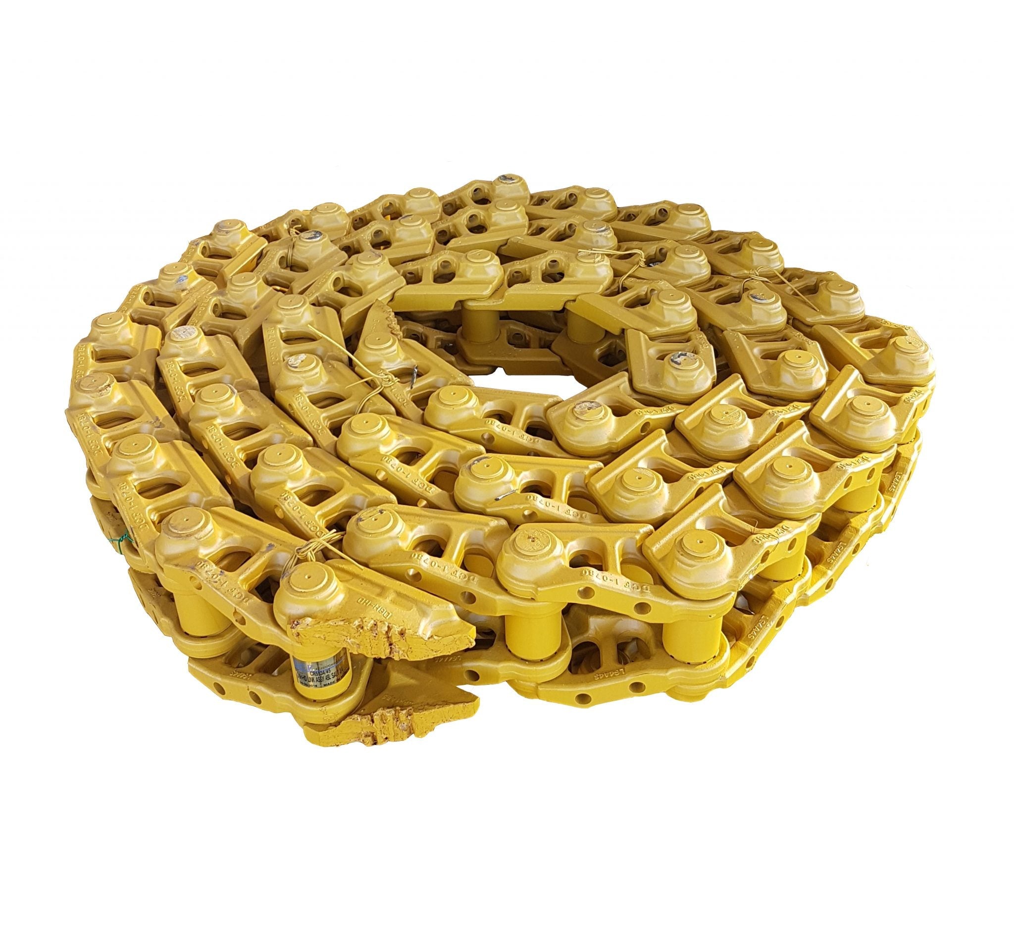 Komatsu track chains for tracked construction equipment