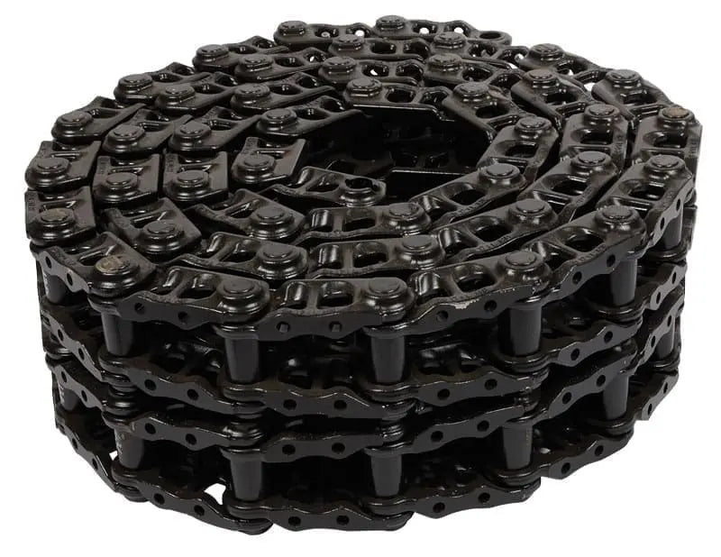Excavator track chains built for durability and traction