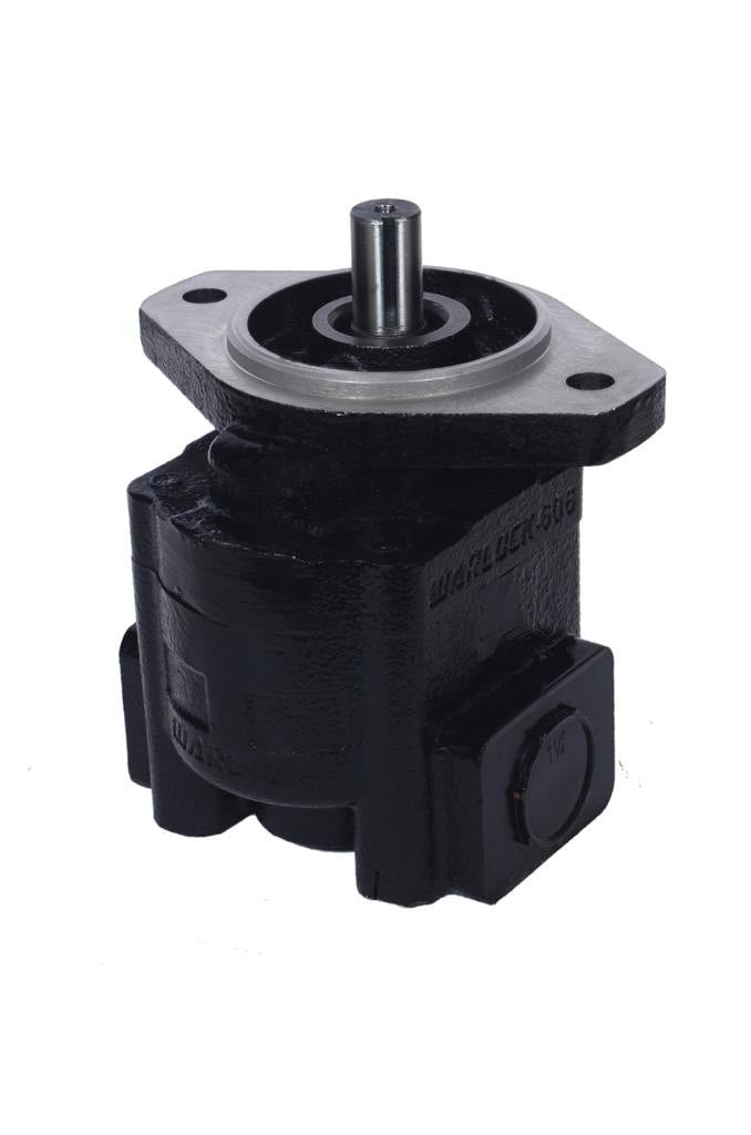 Loader hydraulic pumps for lifting and steering functions