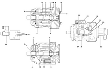 Load image into Gallery viewer, Hydraulic Pump VOE11147621 11147621 for VOLVO LOADER L50D L50E