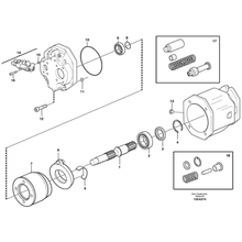 Load image into Gallery viewer, Hydraulic pump VOE11173680 for Volvo L70E