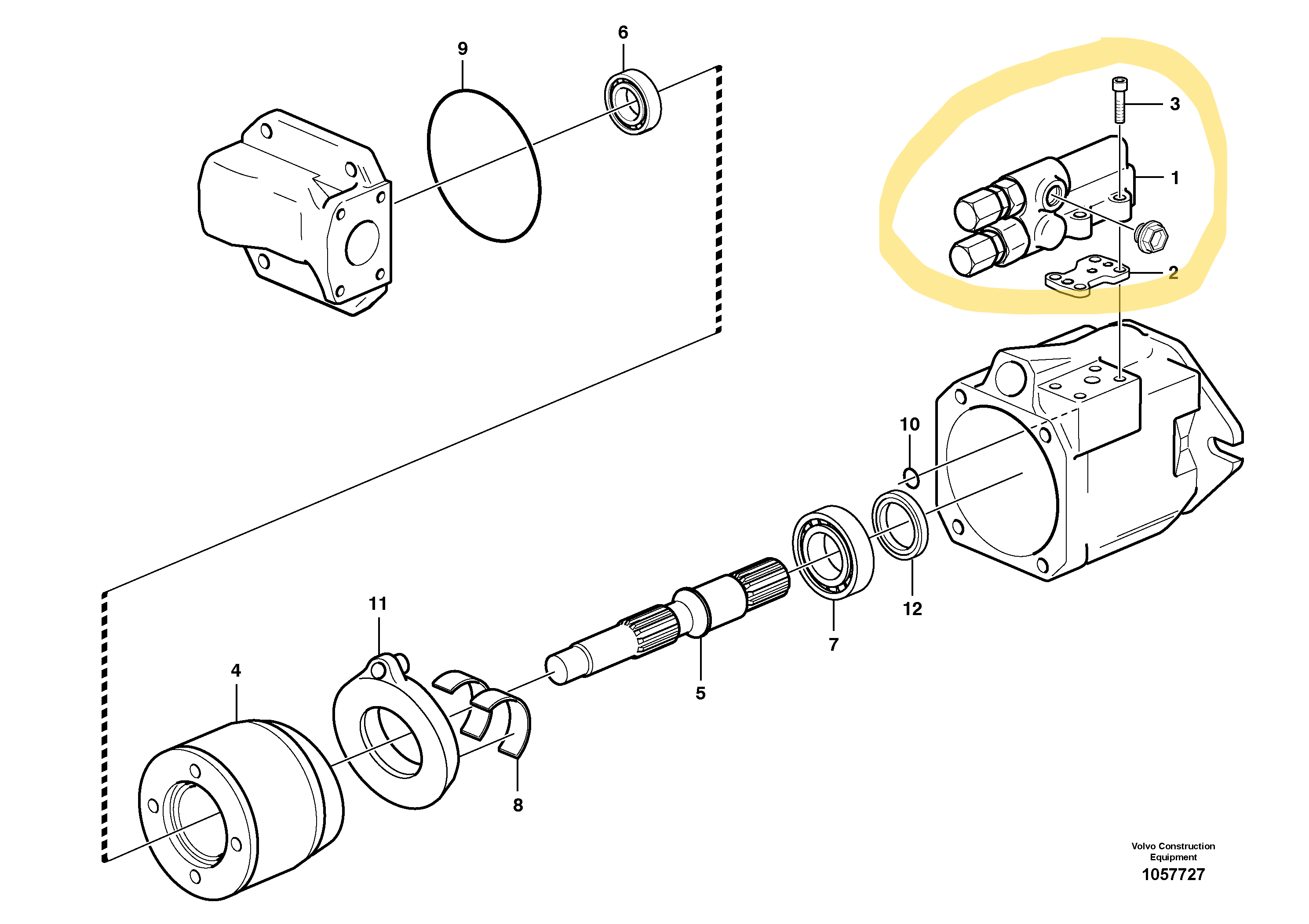 Control Valve 15043827 for Volvo ADT