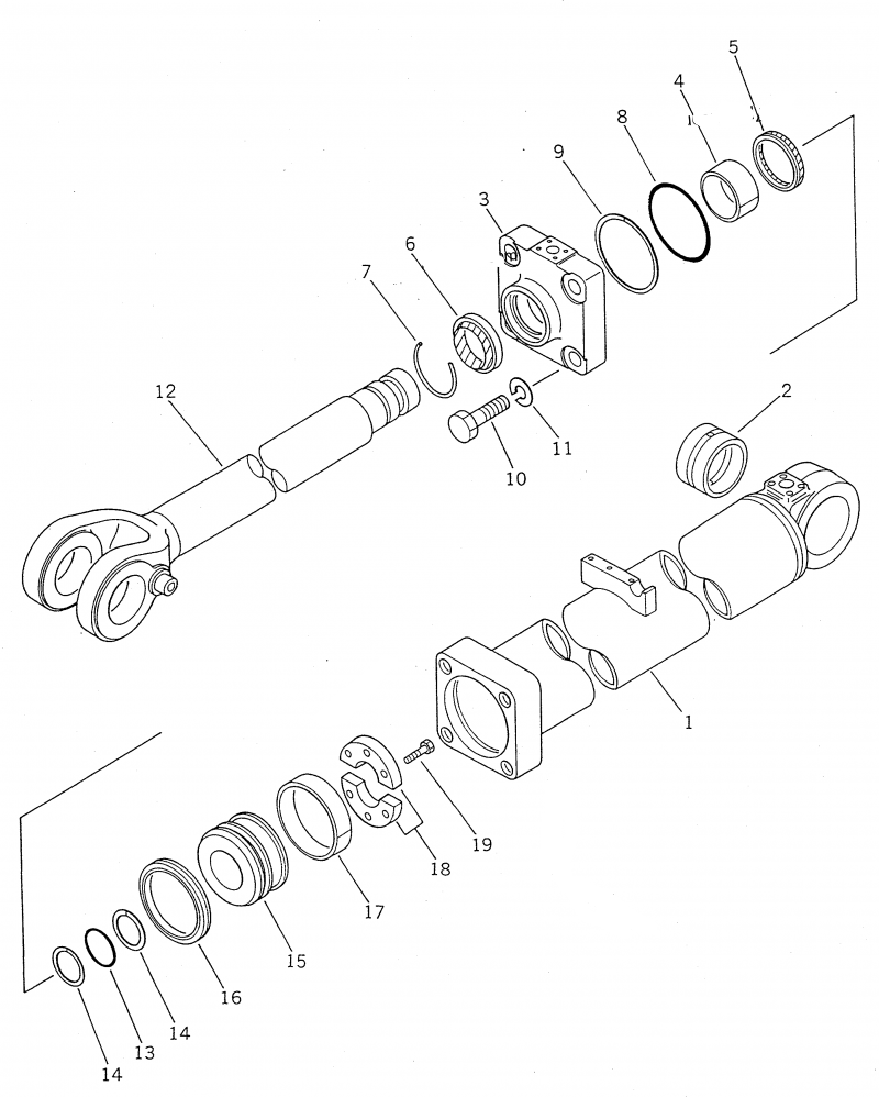 Lift Cylinder Seal Kit 707-99-66400 for Komatsu WA450-1 WA470-1 Wheel Loader