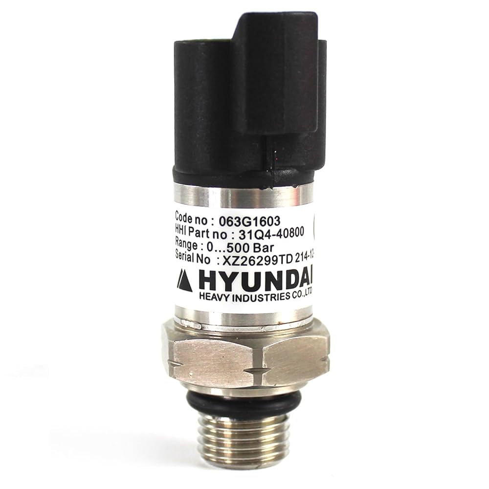 Pressure Sensor 3104-40800 for Hyundai Excavator