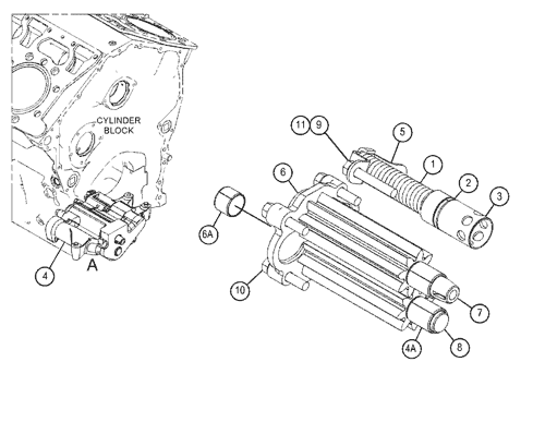 Engine Oil Pump 520-2924 for CAT 24H Motor Grader