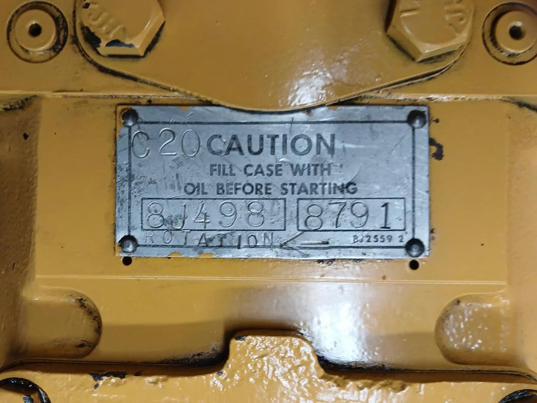 Hydraulic Piston Pump 8J-0498 for Caterpillar Motor Grader 130G 12G 140G 160G