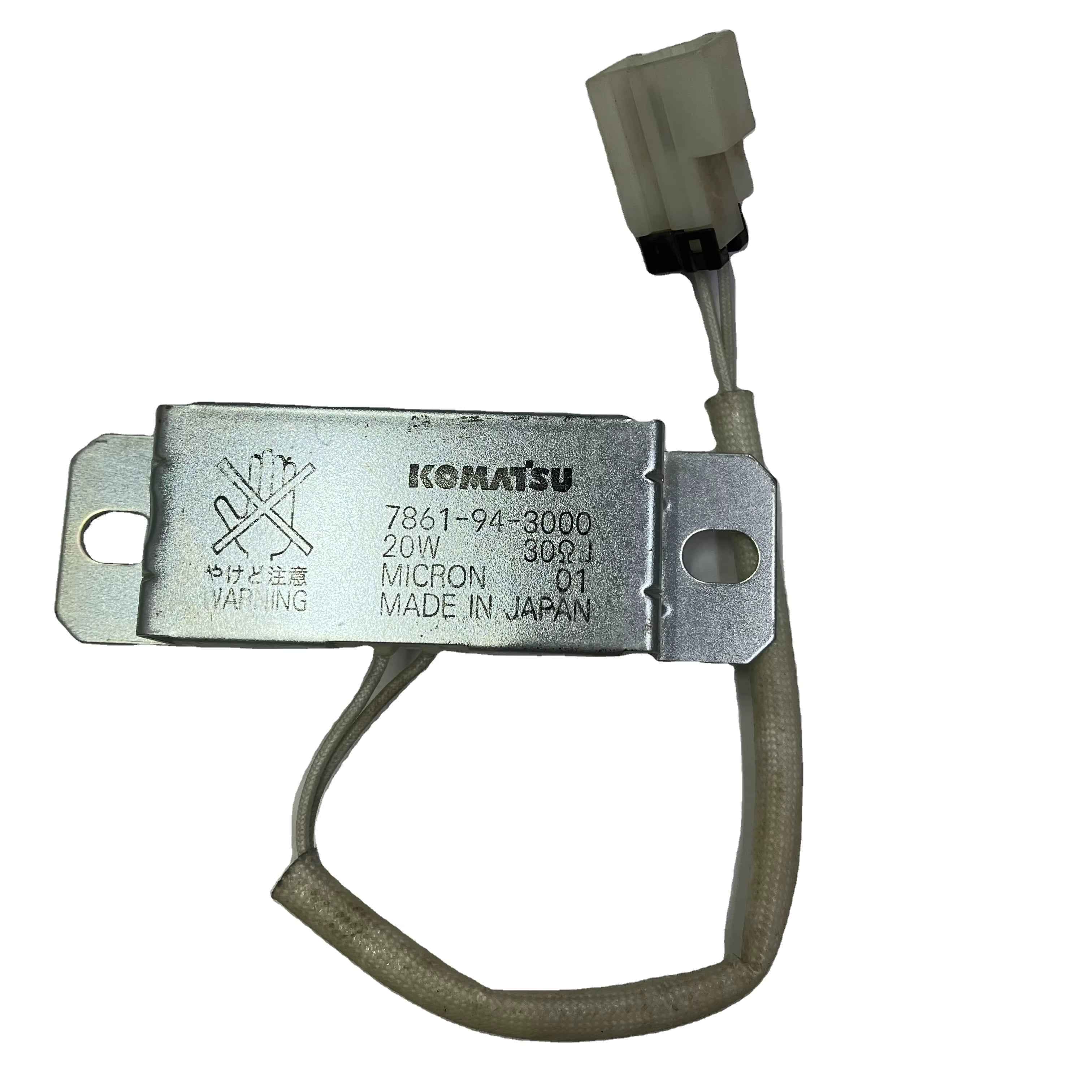 Resistor 7861-94-3000 for Komatsu PC200‑7, PC300‑7, PC360‑7