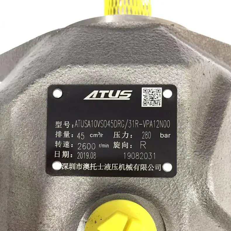 A10VSO hydraulic pump 11707966 A35D A40D T450D Articulated Haulers Hydraulic System Component - Piston Hydraulic Pump