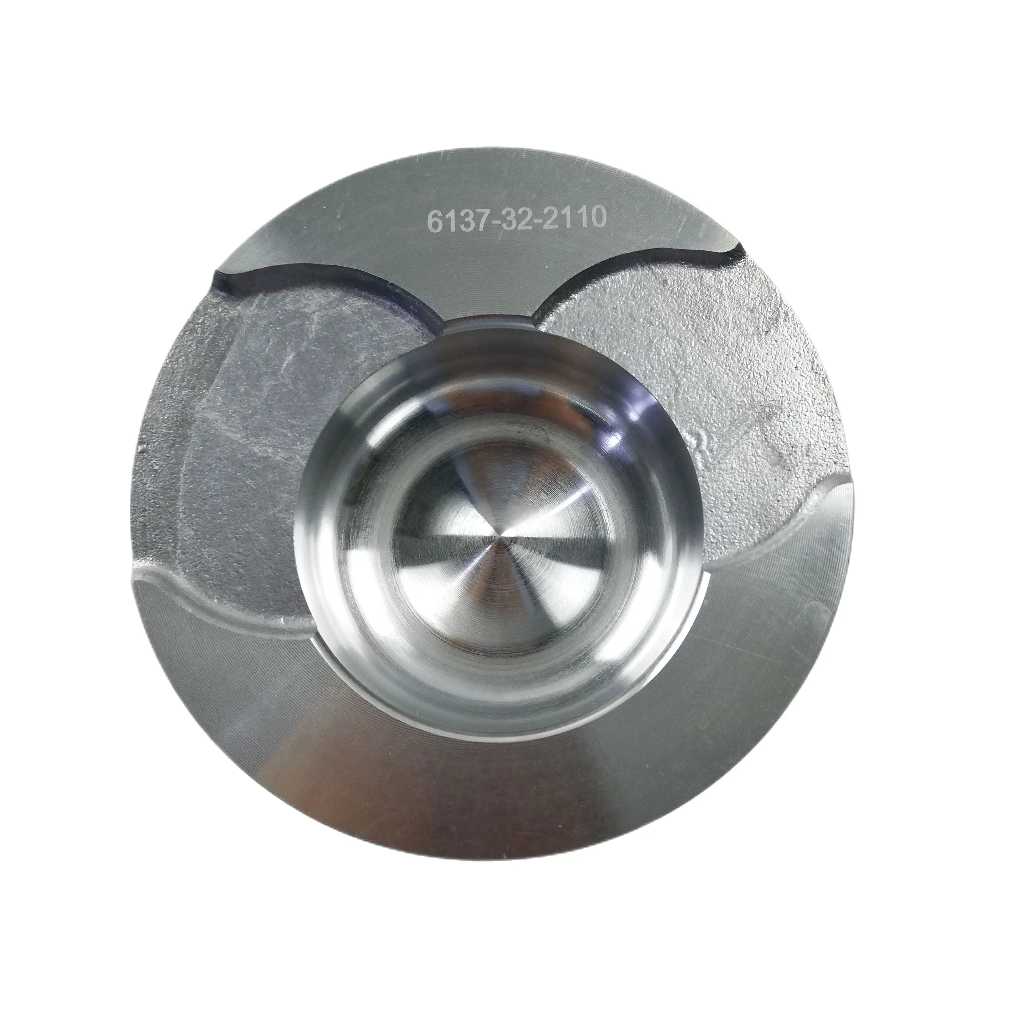 Piston 6137-32-2110 For Komatsu Excavator Diesel Engine S4D105-5A S6D105-1 6D105