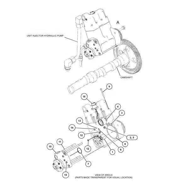 Fuel Injection Pump 319-0677 for Cat C7 Engine