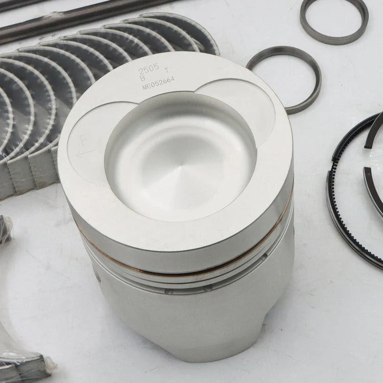 STD Piston Kit ME158096 for Mitsubishi 6D24 Diesel Engine 130mm