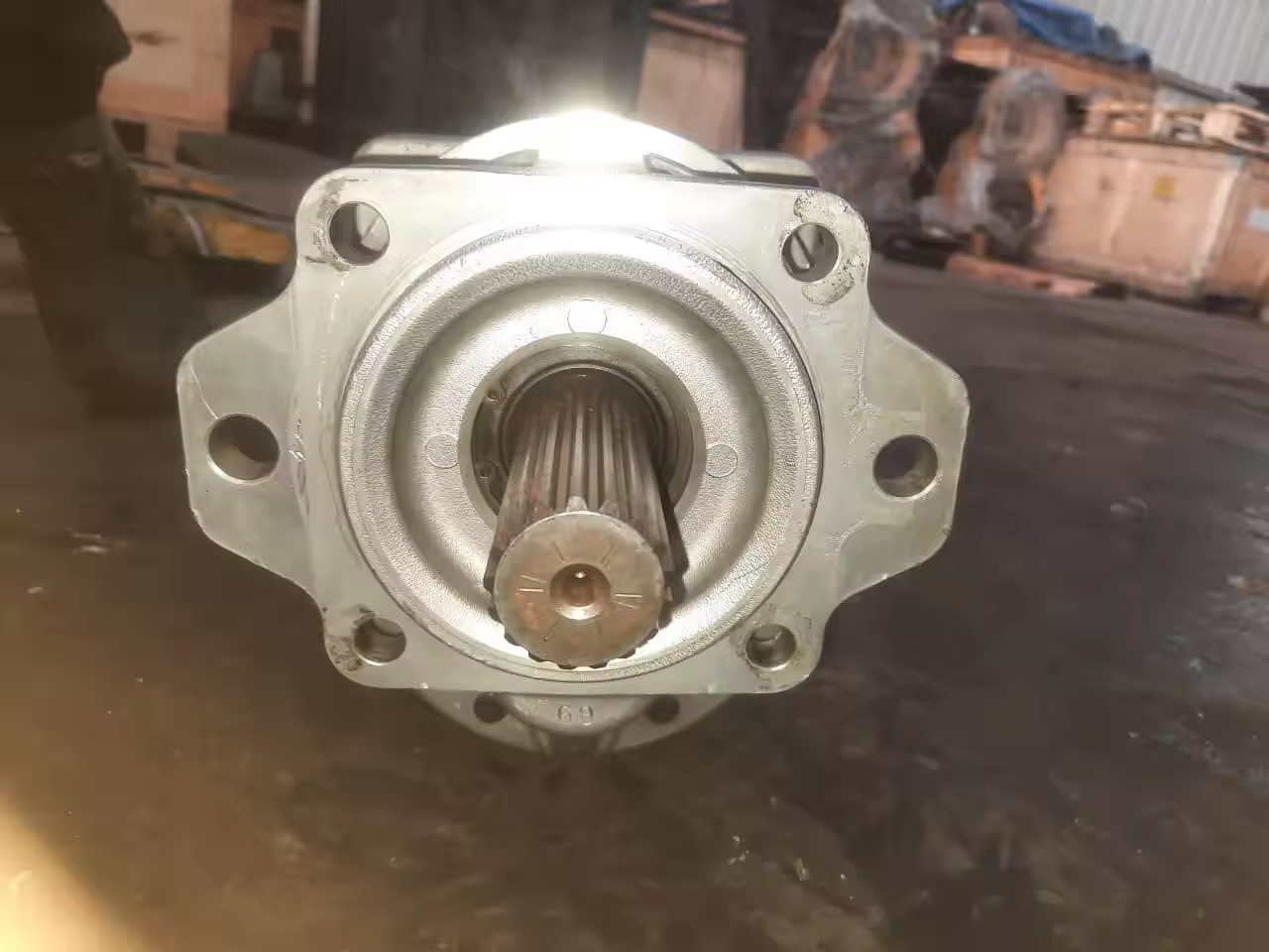 Hydraulic Gear Pump 705-52-31080 for Komatsu WA600-3 WA600-3D Wheel Loader