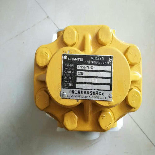 Hydraulic Transmission Gear Pump 07433-71103 for Komatsu D155A-1 D135A-1 Bulldozer