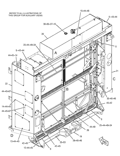 Radiator 335-8380 3358380 for CAT 793F Truck with C175-16