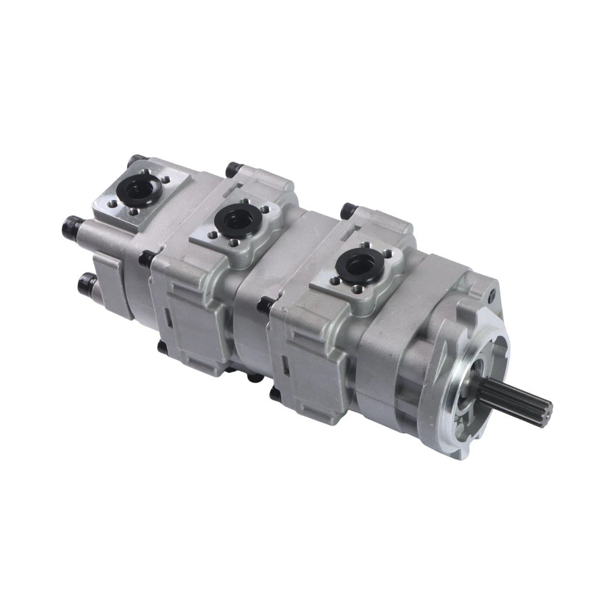 Triple Hydraulic Gear Pump 705-41-03010 for Komatsu PC40-6 PC50UU Mini Excavator