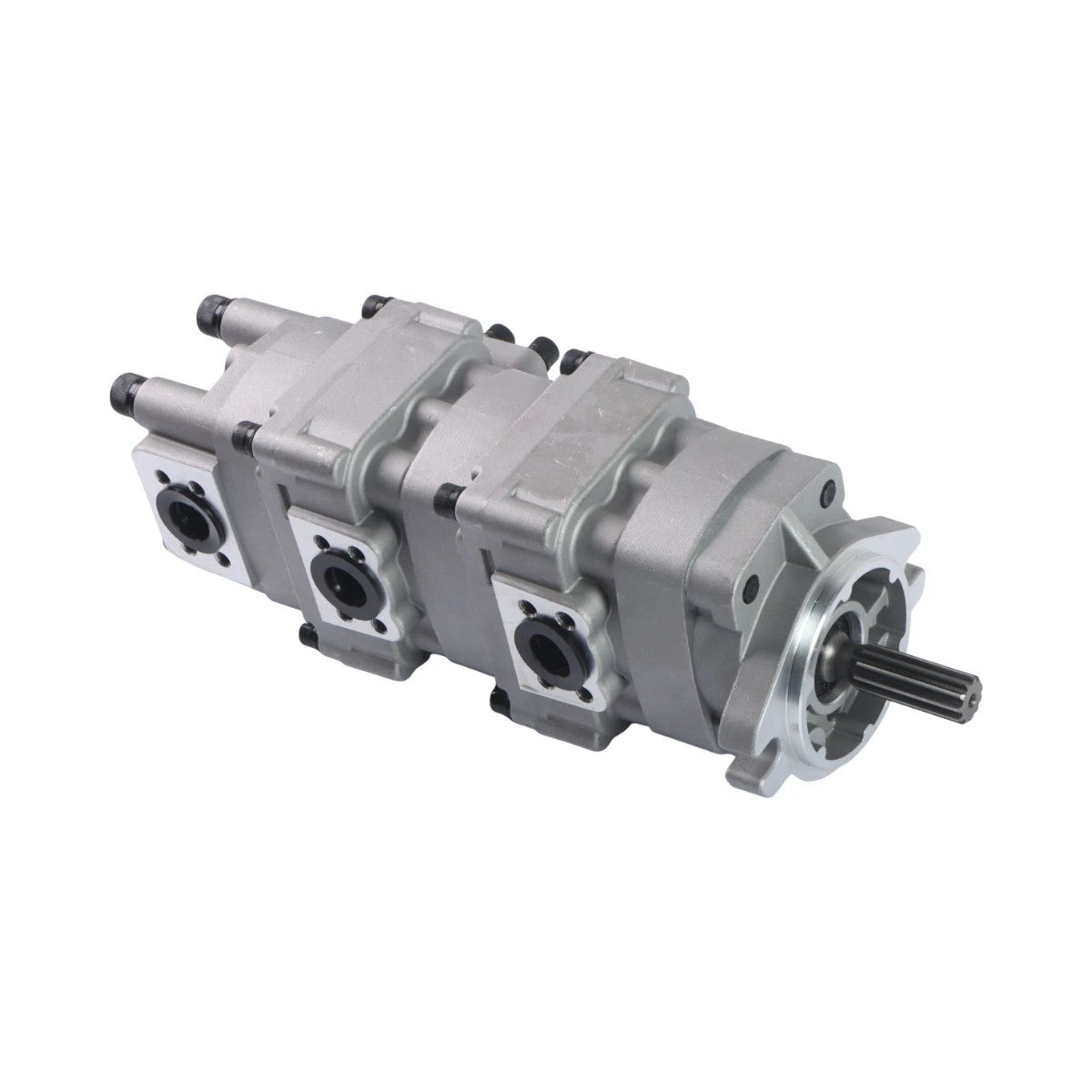 Triple Hydraulic Gear Pump 705-41-03010 for Komatsu PC40-6 PC50UU Mini Excavator