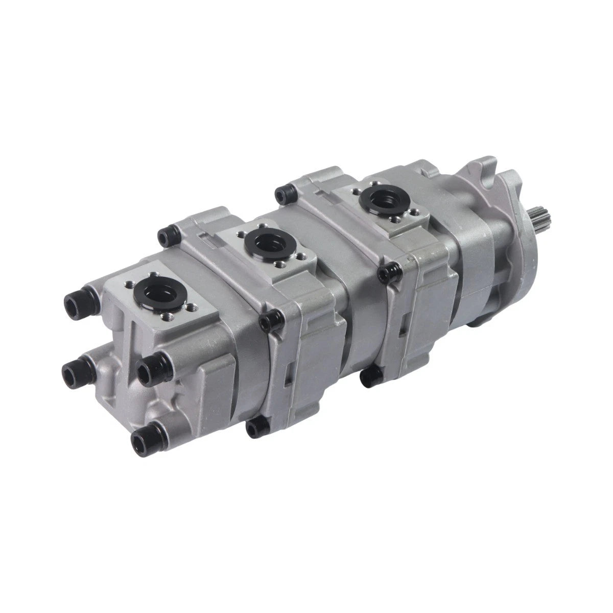 Triple Hydraulic Gear Pump 705-41-03010 for Komatsu PC40-6 PC50UU Mini Excavator